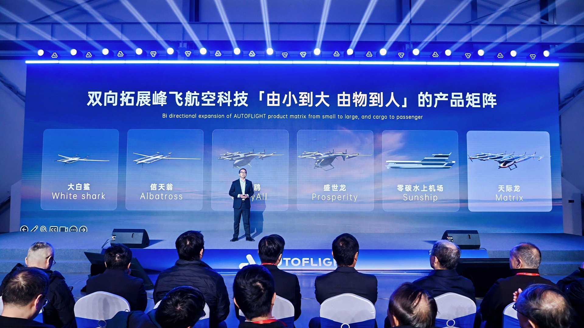 全球首款!峰飞航空5吨级eVTOL天际龙成功完成转换飞行 全球首款!峰飞航空5吨级eVTOL天际龙成功完成转换飞行