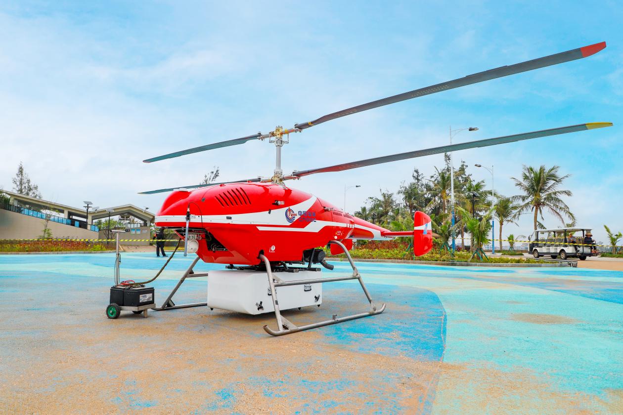 TD550领衔构建作业体系 海上油田低空经济工业化应用落地北部湾