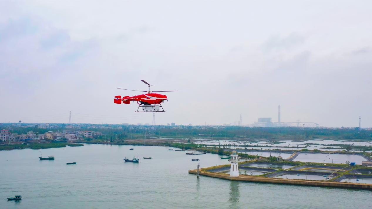 TD550领衔构建作业体系 海上油田低空经济工业化应用落地北部湾