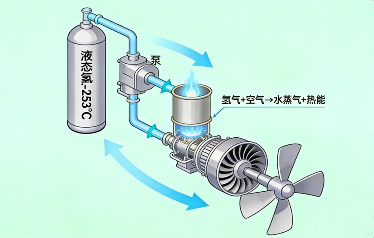 【航化说】全球首次！兆瓦级氢燃料航空涡桨发动机首飞成功，迈向零碳航空
