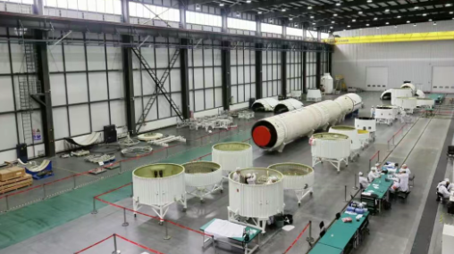 力箭一号遥十三运载火箭顺利出厂